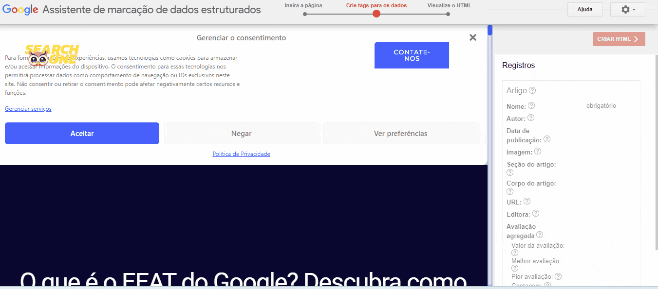 GIF detalhando como funciona o assistente do Google.