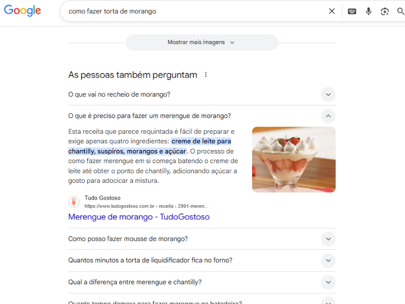 Resultado de busca no Google pela Apple, destacando um Painel de Conhecimento que fornece uma visão geral autoritativa da empresa com dados e imagens, permitindo uma busca zero-click para informações essenciais.

